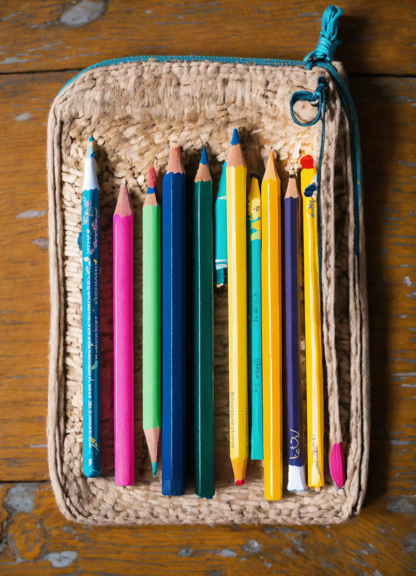 Set van handgemaakt gerecycled papier